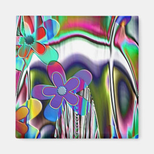 Aimant Fleurs de printemps
