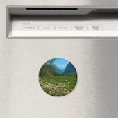 Aimant Fleurs de printemps de Norvège (In Situ (Lave-vaisselle))