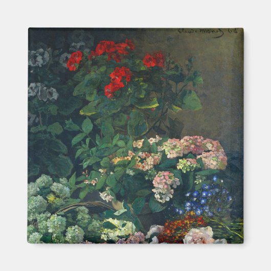 Aimant Fleurs de printemps Monet (Devant)