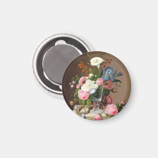 Aimant Fleurs d'été précoce, Roesen Severin (Recto/Verso)