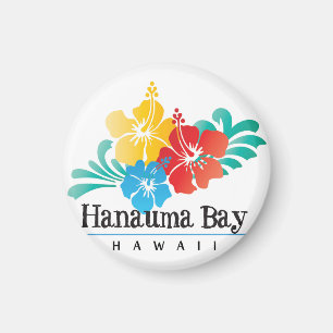 Aimant Fleurs d'Hawaï