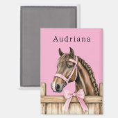 Aimant Fleurs d'orchidées blanches tropicales (Recto/Verso)