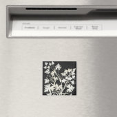 Aimant Fleurs en silhouette (In Situ (Lave-vaisselle))