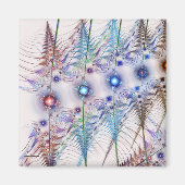 Aimant Fleurs Ferns'N Abstraites (Devant)