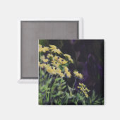 Aimant Fleurs Jaunes (Recto/Verso)