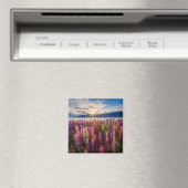 Aimant Fleurs | Lupines Nouvelle-Zélande (In Situ (Lave-vaisselle))