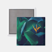 Aimant Fleurs | Oiseau du paradis (Recto/Verso)