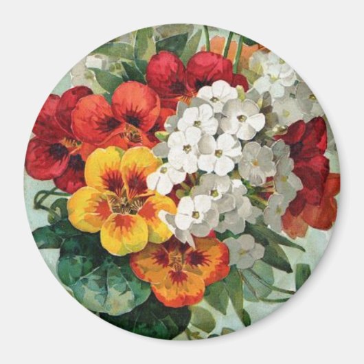 Aimant Fleurs pour vous (Devant)