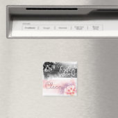 Aimant Fleurs - Propres ou sales (In Situ (Lave-vaisselle))