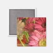 Aimant Fleurs roses (Recto/Verso)