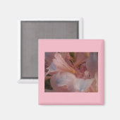 Aimant Fleurs roses (Recto/Verso)