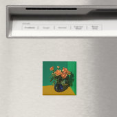 Aimant Fleurs | Roses dans Vase (In Situ (Lave-vaisselle))