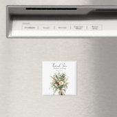 Aimant Fleurs rustiques mariage bouquet mariage faveurs (In Situ (Lave-vaisselle))