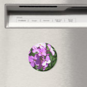 Aimant Fleurs sauvages violets (In Situ (Lave-vaisselle))