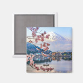 Aimant Fleurs | Spring Cherry Blossoms Japon (Recto/Verso)