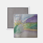Aimant Fleurs Sur L'Aimant De Fenêtre (Recto/Verso)
