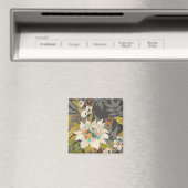 Aimant Fleurs Tropiques Twilight (In Situ (Lave-vaisselle))