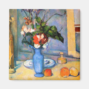 Aimant Fleurs Vase Bleues, Paul Cezanne
