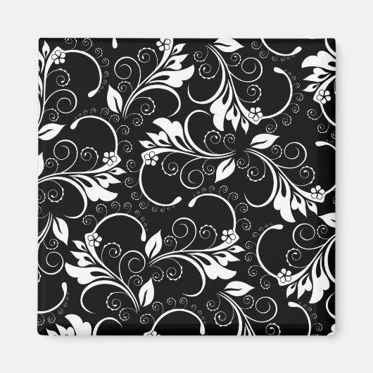 Aimant Fleurs vintages (Devant)