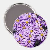 Aimant - fleurs violettes (Recto/Verso)