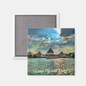 Aimant Fleuve Chao Phraya (Recto/Verso)