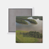 Aimant Fleuve Essequibo, plus long fleuve de Guyane, et (Recto/Verso)