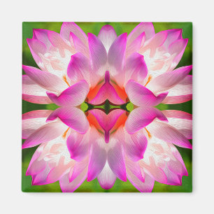 Aimant FLEUVE PURPLE - Art Fractal -