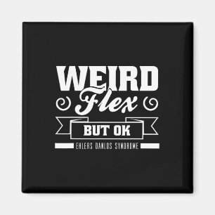 Aimant Flex Mais Ok Ehlers Danlos Black White Zebra Stri