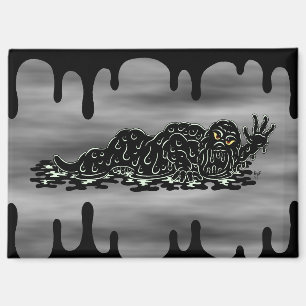 Aimant Flexible Slime Hulk bizarre Horror Art