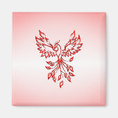 Aimant Flight of A Phoenix Red (Devant)