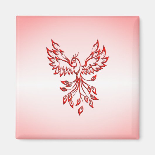 Aimant Flight of A Phoenix Red  (Devant)