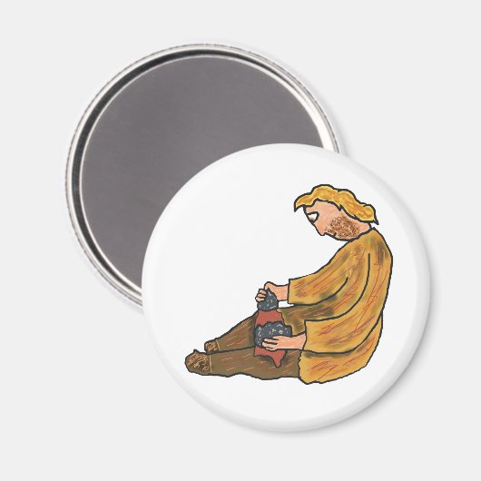 Aimant Flint Knapping (Recto/Verso)