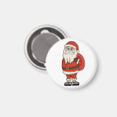 Aimant Flip Flops de Noël du Père Noël (Recto/Verso)