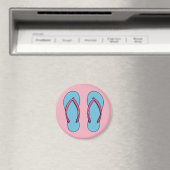Aimant Flip Flops de plage (In Situ (Lave-vaisselle))