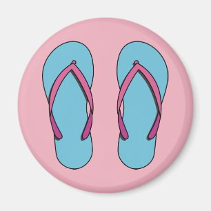Aimant Flip Flops de plage