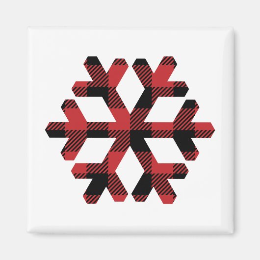 Aimant flocon (Devant)