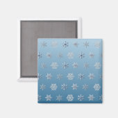 Aimant Flocon de neige (Recto/Verso)