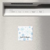 Aimant Flocons de neige, Qu'il neige (In Situ (Lave-vaisselle))