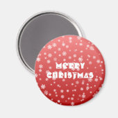 Aimant Flocons de Noël (Recto/Verso)