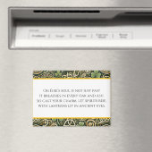 Aimant Floraison celtique (In Situ (Lave-vaisselle))