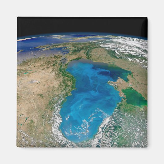 Aimant Floraison De Phytoplancton Bleu En Mer Noire (Devant)