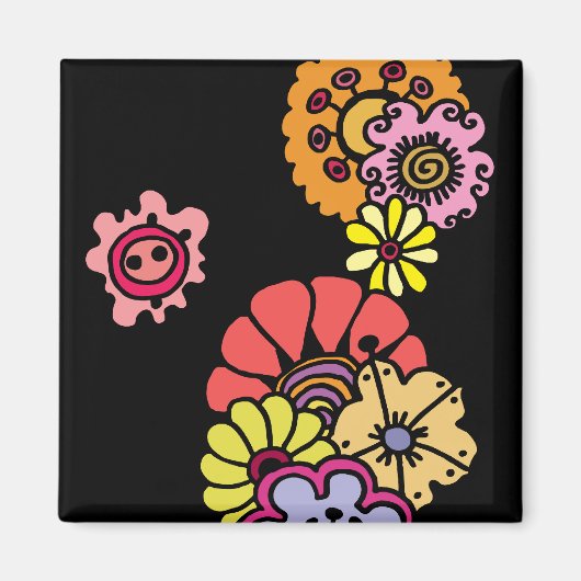 Aimant floral (Devant)