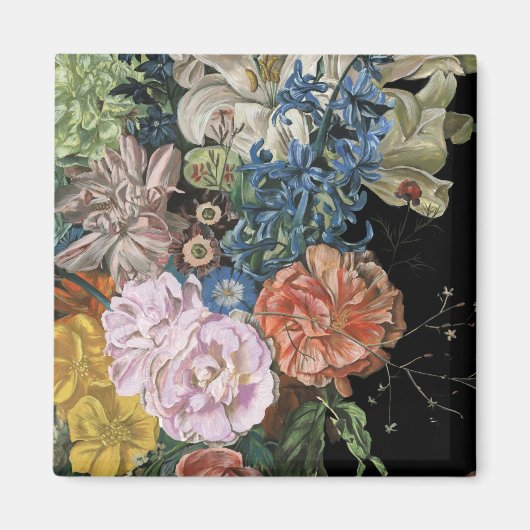 Aimant Floral baroque - Bouquet (Devant)