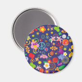 Aimant Floral boho (Recto/Verso)