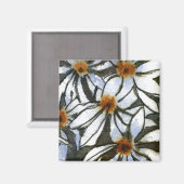 Aimant floral "Daisy #2" (Recto/Verso)