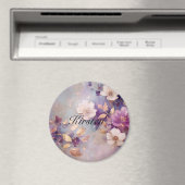 Aimant Floral d'or violet (In Situ (Lave-vaisselle))