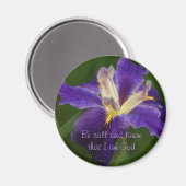 aimant floral inspirant (Recto/Verso)