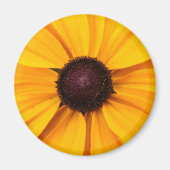 Aimant Floral jaune et Brown (Devant)