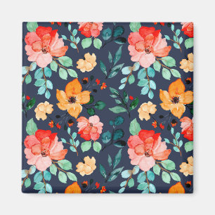 Aimant Floral Surface Motif - Mode Printemps Décoratif