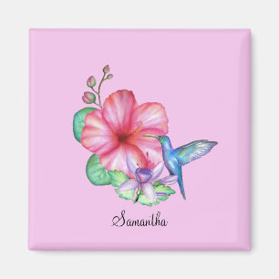 Aimant floral tropical